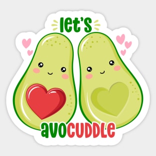 avocuddle Sticker